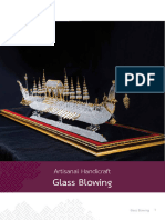 Artisanal Handicraft: Glass Blowing