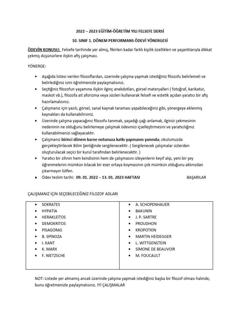 Odev Siradisi Filozoflar Odevi Pdf