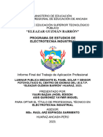 Estructura Del Informe Del TAP-Elec. (2).......................E