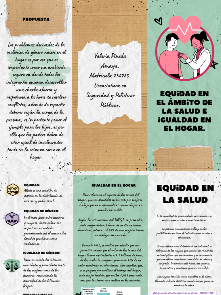 Equidad de Género en Salud y Hogar | PDF | Igualdad de género ...