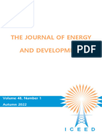 Journal of Energy and Development, Volume 48, Number 1 