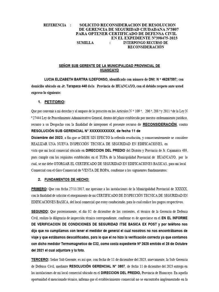 XXXXXXCC 231220 155829 Defenza | PDF | Apelación | Defensa Civil