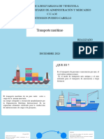 Presentación Transporte Maritimo