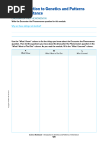 Science Notebook Answer Key Mendelian Genetics