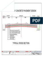 Akpet Odukpani Cross Section For Rigid Pavement