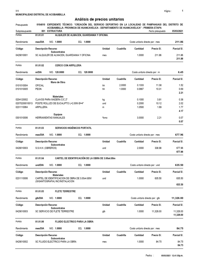 6 1 C U Estructura Primera Etapa PDF