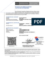 Constancia de Verificación de Datos de Autoridades: Información Del Ciudadano