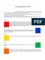 Psicología Del Color