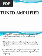 Tuned Amplifier