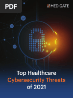 Top Healthcare Cybersecurity Threats of 2021