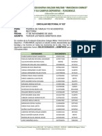 Tercer Listado de Admitidos 2024