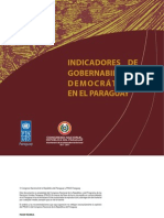 Indicadores de Gobernabilidad Democratic A PARAGUAYA