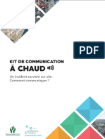 Kit Communication À Chaud Incident Environnement
