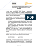 Tercera Reforma A La Ordenanza Sustitutiva para El Cobro de Las Contribuciones Especiales de Mejoras A Beneficiarios de Obras Publicas Ejecutadas en El Canton Portoviejo