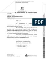 Pedido de Remissao e Detratacao