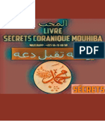 Livre Sécrets Coranique Mohiba