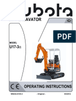 Mini Excavator: Model