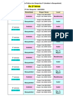 Funcionamento UC de PD IV - Dias - Local e Horas Das 2Â Feiras - 23-2024