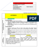 4ºA Y B Actividades de Esta Semana Del 25 Al 29 de 0ctubre Del 2021