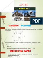 Sesión 1.1 Definión de Matrices, Tipos de Matrices AL