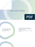 The Accrual System - 2