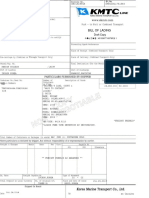 Bill of Lading: Draft