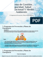 Programas de Prevención y Planes de Emergencia - Paola Ramirez