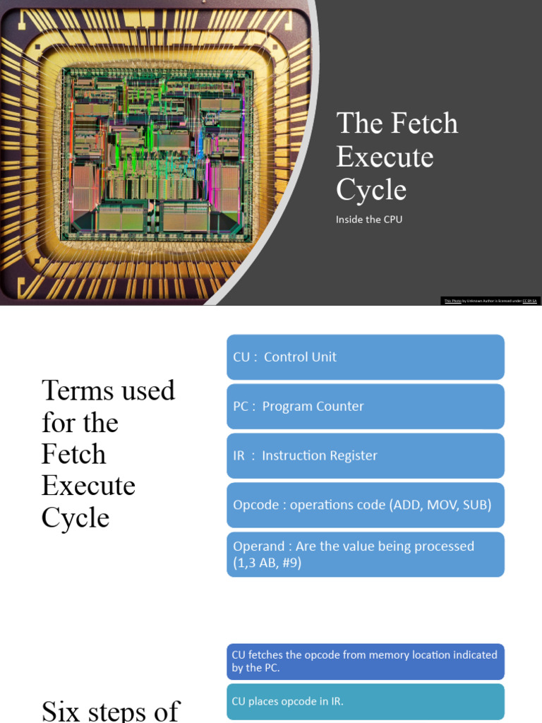 The Fetch Execute Cycle | PDF