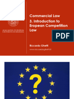 Presentation - Introduction To European Competition Law