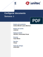 Configurar Documento