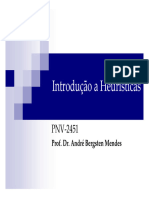 PNV 2451 - Introduç - o A Heuristicas