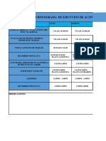 Copia de Cronograma de Ejecucion de Actividades Semana