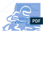 Manual Yamaha Grizzly 700 (2021) (Español - 190 Páginas)