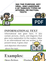 Identifying The Purpose, Key Structural, and