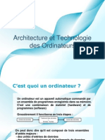 Architecture Et Technologie Des Ordinateurs