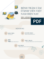 Bệnh trầm cảm ở sinh viên Việt Nam hiện nay