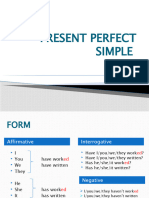 Present Perfect Simple Explanation 1