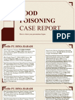Food Poisoning Case Report by Slidesgo