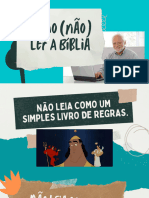 Como Não Ler A Bíblia (Lucas Pegoraro)