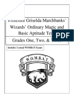 Professor Griselda Marchbanks' Wizards' Ordinary Magic and Basic Aptitude Tests
