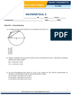 Matemática 2 - Circunferências-Arcos-Ângulos