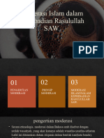 Moderasi Islam Dalam Kepribadian Rasulullah SAW