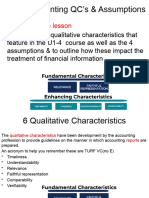 Ch.2b Accounting QCs and Assumptions