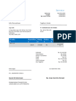 Contoh Invoice Split 1-2 13 Sep 2021