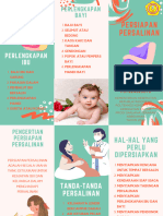 Leaflet Persiapan Persalinan