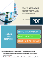 Legal Research Peradi Sai-Ikafh Undip Ahmad Redi