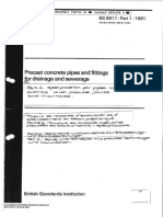 Bs5911 Precast Concrete Pipes