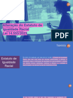 Alteração Do Estatuto de Igualdade Racial Lei 14.553/2023