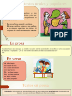 Clases de Textos Populares