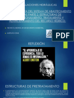 INFRAESTRUCTURA DEL SISTEMA DE ABASTECIMIENTO DE AGUAS Parte 2